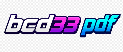 bcd33 pdf লোগো